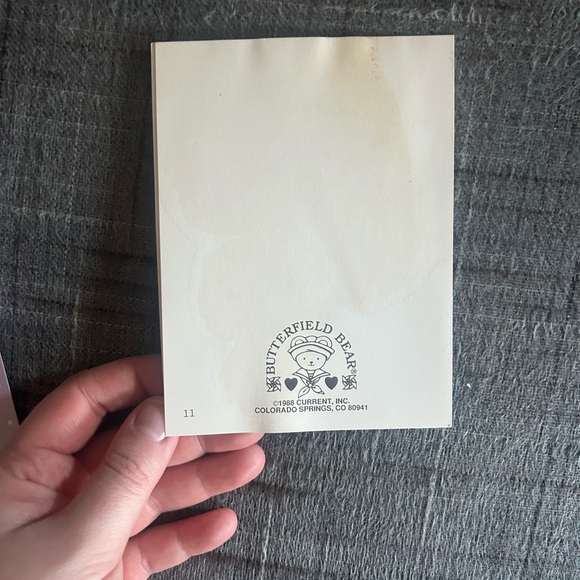 Lot 3 Vintage Valentine’s Day Cards w/ Envelopes Bear Squirrel Hearts 80s 90s - Picture 9 of 9